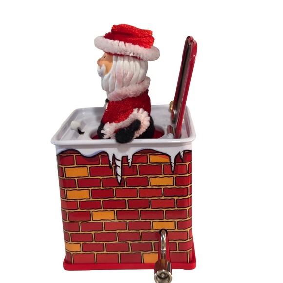 Hallmark Pop! Goes The Santa Ornament 2004 Jack-in-the-Box Music QX8411 NIB - Picture 14 of 15